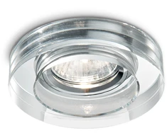 Lubinis šviestuvas Ideal Lux Recessed lamp 1 light BLUES, GU10, chrome