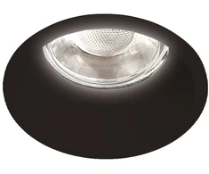 Įleidžiamas šviestuvas DALAS, GU10, juodas, 62mm, 4335801