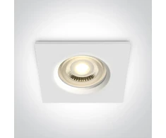 Įleidžiamas šviestuvas, GU10, baltas, IP65, 50105R1/W