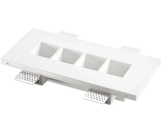 Įleidžiamas šviestuvas HIVE, baltas, 4xGU10