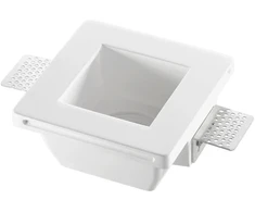Įleidžiamas šviestuvas SNOW, baltas, 1xGU10