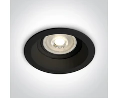 Įleidžiamas vidaus/lauko šviestuvas, GU10, juodas, IP65, 10105R2/B