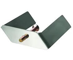 Įleidžiamo magnetinio bėgelio ZAMBELIS laikiklis, plieno sp., komplekte 2vnt., 20106
