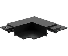 Įleidžiamo/užglaistomo magnetinės sistemos STICK bėgelio L tipo sujungimas, juodas, 330365