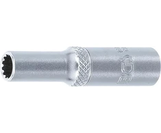 ILGAS GALVUTĖ SU FIKSAVIMO MECHANIZMU | 6,3 MM (1/4") KVADRATINĖ JUNGTIS | 6 MM (10156)