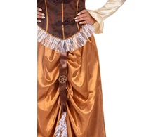 Ilgas Steampunk kostiumas moterims