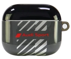 Audi IML Sport AirPods 3 dėklas juodos spalvos AUS-IMLAP3-RSQ/D1-BK