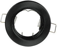 Įmontuojamas lemputės rėmelis REFLEX, juodas
