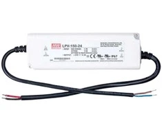 Impulsinis maitinimo šaltinis LED 24V 150W 6.3A, IP67, MEAN WELL LPV-150-24