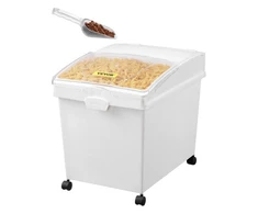VEVOR Ingredientų dėžės su rateliais, 3 vnt.