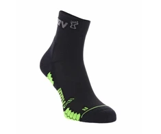 Inov-8 TrailFly Sock Mid. Juoda ir žalia. Dvi poros.