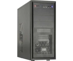 Inter-Tech IT-8862 Plaid, Tower-case - juodas, Abschliebar