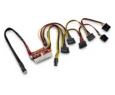 Inter-Tech Mini-ITX PSU 200W NAS DC / DC, adapter (without power supply, supports power supplies iki 200W, zero watt)