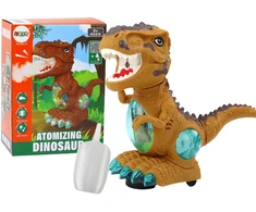 Žaislinis dinozauras su judesio ir šviesos efektais Lean Toys