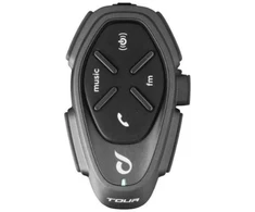 Interphone TOUR HD Motorbike intercom 1500 m 2 pcs Juodas