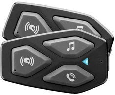 INTERPHONE U-COM 3 motociklo domofonas, komplektas 2 šalmams