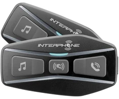 INTERPHONE U-COM 4 motociklo domofonas, komplektas dviem šalmais