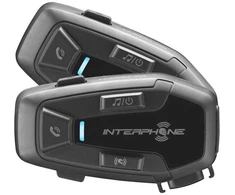 INTERPHONE U-COM 7R motociklinis domofonas, komplektas 2 šalmais