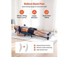VEVOR Inversinis stalas, 159 kg talpos nugaros tempimo įrenginys
