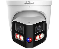 Dahua Technology IP kam. AI 8MP kupol. 180 laipsnių STARLIGHT, IR+LED pašviet. iki 25/20m, 8MP(4096x1860)20fps, 2.8mm