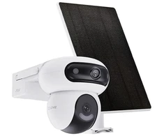 IP kamera EZVIZ HB90 su 8 W saulės baterija, dviguba 4 MP+4 MP raiška, „Wi-Fi“ ir AOV funkcija