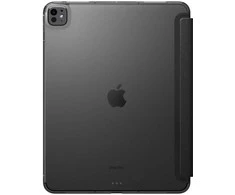 iPad Pro 13 dėklas Liquid Air Folio juodas Spigen