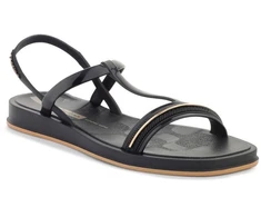 IPANEMA GLOW SAND AD moteriškos basutės, juoda/juoda/auksinė, 27402-BR730