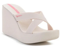 IPANEMA HIGH FASHION II SLIDE FEM smėlio spalvos/blizgučiai/rožinė 83646-BO701