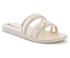 IPANEMA MESH SLIDE II moteriškos basutės, smėlio/sidabro spalvos, 83751-BP395