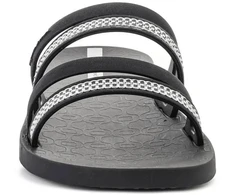 IPANEMA MESH SLIDE II moteriškos šlepetės juoda/sidabrinė 83751-BP394