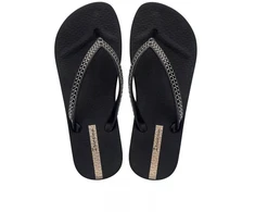 Ipanema moteriški flip-flop bateliai Mesh XI Plat Fem platforma juodi