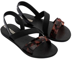 Ipanema moteriškos basutės Vibrant Sandal Fem madingos, patogios, juodos rudos