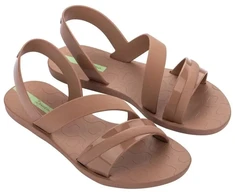 Ipanema moteriškos basutės Vibrant Sandal Fem, madingos, patogios, rudos gumos