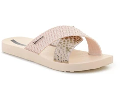 IPANEMA SENSE SLIDE moteriškos basutės smėlio spalvos/smėlio spalvos/juodos 27214-BP206