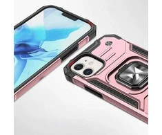 Dėklas Wozinsky Ring Armor Apple iPhone 14 Plus šarvuotas magnetinis laikiklis auksinis žiedas