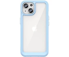 Hurtel Apple iPhone 15 Plus Outer Space Reinforced with Flexible Frame – dėklas telefonui mėlynos spalvos