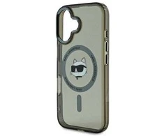 iPhone 16“ dėklas – juodos spalvos