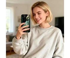Tech-Protect Lamano MagSafe dėklas iPhone 16e/17e - Juodas ir Žalias