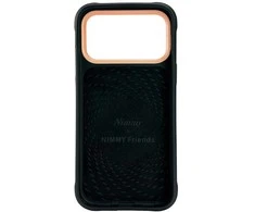 iPhone 17 Pro dėklas juodas su gorilos dizainu Nimmy