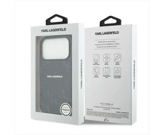 Dėklas Karl Lagerfeld Monogram Logo MagSafe Case for iPhone 17 Pro - Mėlyna