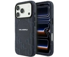 Dėklas Karl Lagerfeld Monogram Logo MagSafe Case for iPhone 17 Pro - Mėlyna