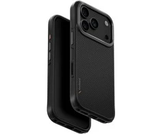 „Uniq Keva Magclick“ įkrovimo dėklas, skirtas „iPhone 17 Pro“ - Juodas