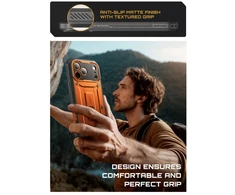 iPhone 17 Pro Max dėklas oranžinis Supcase
