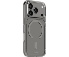 Dėklas Laut Crystal Fluro iPhone 17 Pro Max, skaidrus pilkas