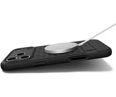 iPhone 17 Pro Max dėklas su MagSafe matinis juodas Spigen