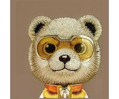 Dėklas Nimmy Cool&amp;Cute 2.0 Bear Case for iPhone 17 Pro Max - rusvai gelsvas