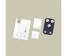 iPhone 17 Pro Max kameros stikliukas mėlynas Camfull
