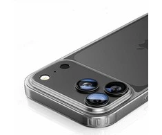 iPhone 17 Pro Max kameros stikliukas sidabrinis Camfull