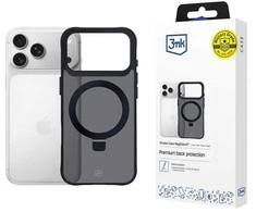 iPhone 17 Pro telefono dėklas juodas Smoke Case