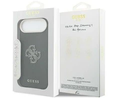 GUESS dėklas IPHONE 17 Air GUHCP17M5PS4RGGK (PU FW Resin Logo) juodas